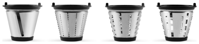 Мультирезка Caso CR4, мощность 200 Вт, 5 скоростей, нержавеющая сталь фото 4