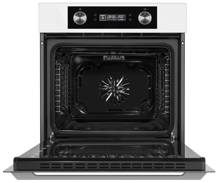 Электрический духовой шкаф Maunfeld AEOH60102W 59 см, 60 л гриль конвекция, белый фото 3