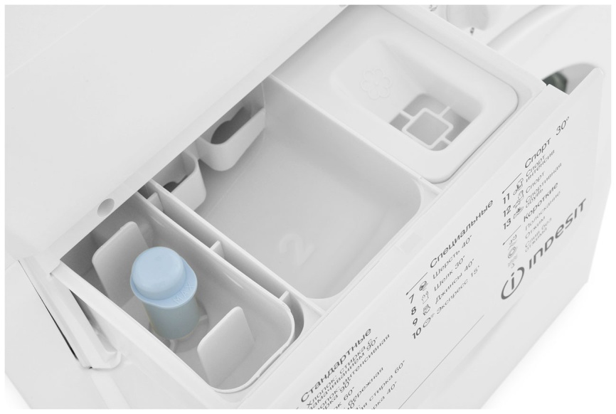 Стиральная машина Indesit IWUB 4085 автомат 4 кг, белый фото 9
