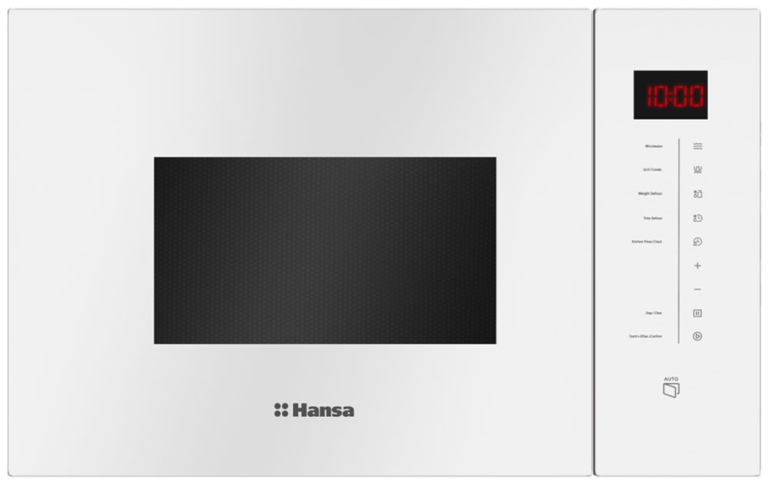 Встраиваемая микроволновая печь СВЧ Hansa AMMB25E1WH, белый фото 1