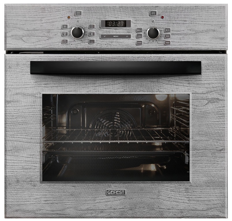 Электрический духовой шкаф Gefest ДА 622-02 К35 59 см, 55 л гриль, серый фото 1
