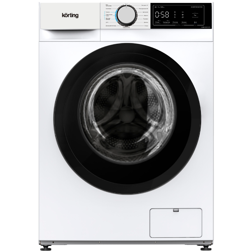 Стиральная машина с паром KORTING KWM 40IS1270 фото 1