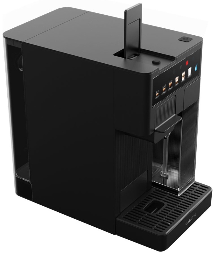 Кофеварка Garlyn Barista Compact, 1350 Вт, давление 20 бар, черный фото 2