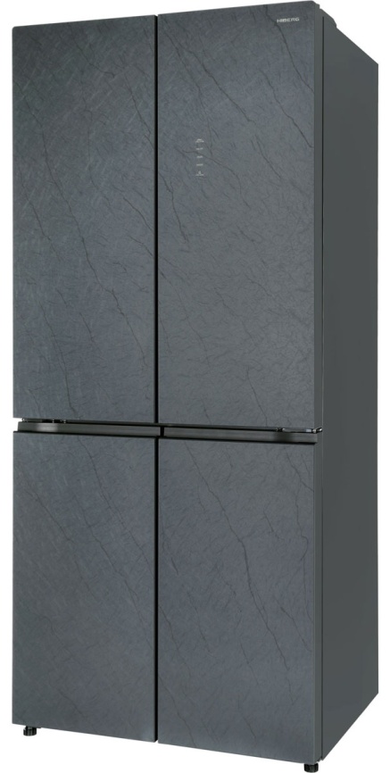 Многокамерный холодильник Hiberg RFQ-610G GS inverter No frost, серый фото 20