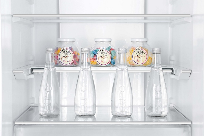 Двухкамерный холодильник Haier C4F740CLBGU1 No frost, коричневый фото 16