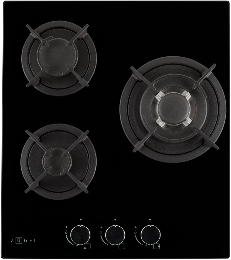 Газовая варочная панель Zugel ZGH452B фото 1
