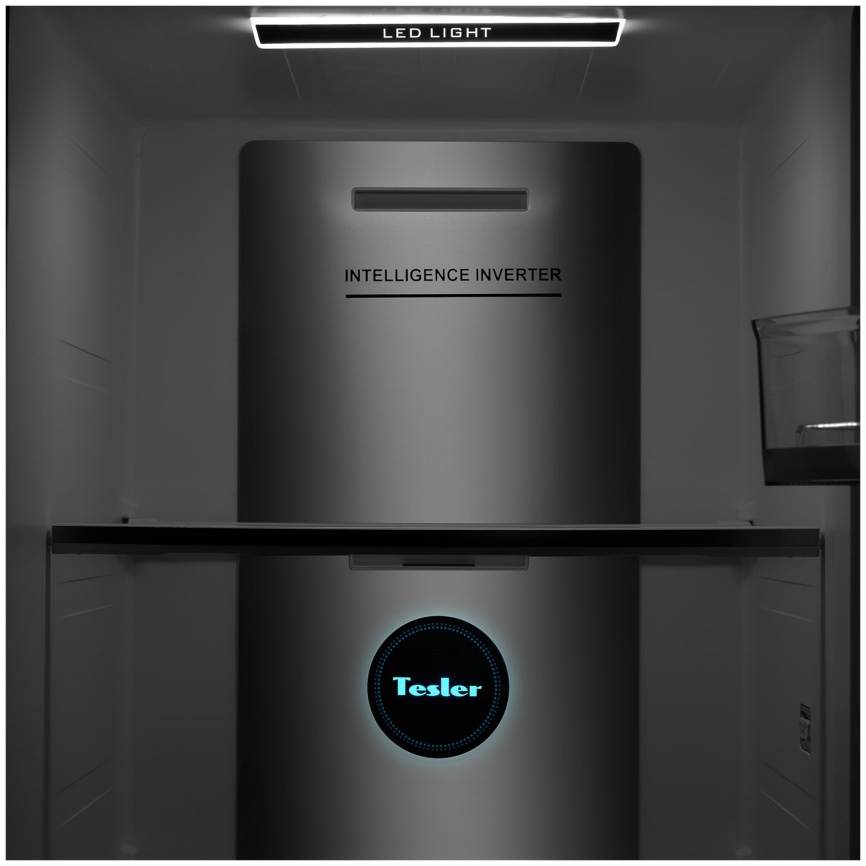 Холодильник Side-by-Side Tesler RSD-537BI MARBLE BEIGE фото 10