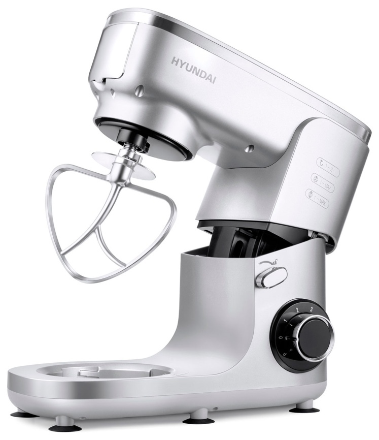 Кухонная машина Hyundai HYM-S7651, серебристый фото 5