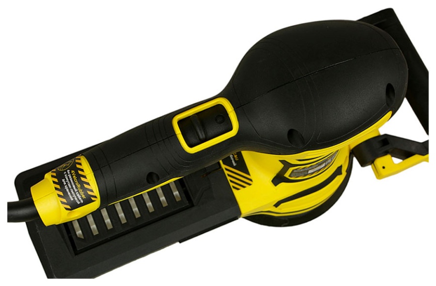 Эксцентриковая шлифовальная машина Hanskonner HOS8145R 450 Вт d=125 мм 6000-12500 об/мин кабель 4 м фото 6