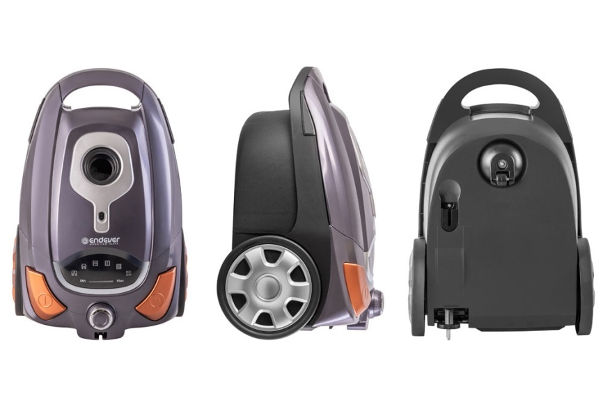 Пылесос напольный Endever SkyClean VC-250 90792 фиолетово-серый фото 2