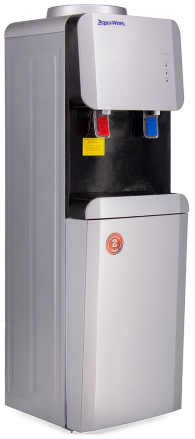 Пурифайер Aqua Work 105 LR/SF F серебристо-черный напол пурифайер компр.охл. турбо нагрев с крыш SF-1 25601 фото 2