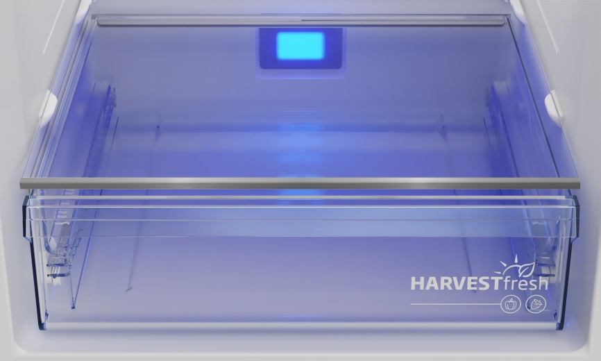 Двухкамерный холодильник Beko B1RCNK362G, система No Frost, режим отпуск, серый фото 8