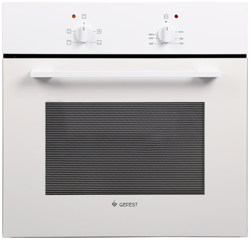 Электрический духовой шкаф Gefest ЭДВ ДА 602 К12 59 см, 57 л, белый фото 1