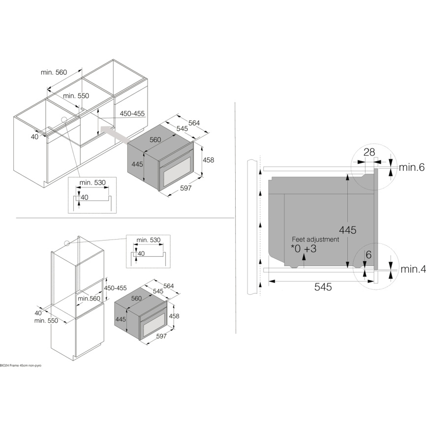 Встраиваемый духовой шкаф ASKO ASKO OCSM64BSH фото 8