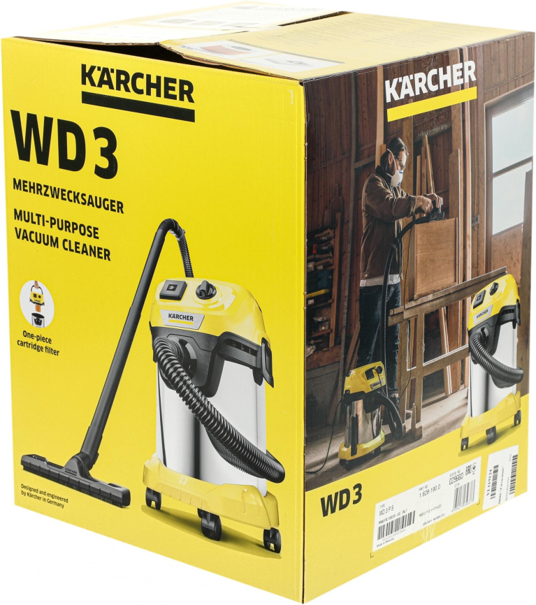 Строительный пылесос Karcher 1.628-190.0 фото 8