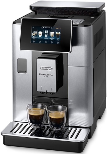 Кофемашина автоматическая De’Longhi ECAM610.75.MB, дисплей, черный фото 2