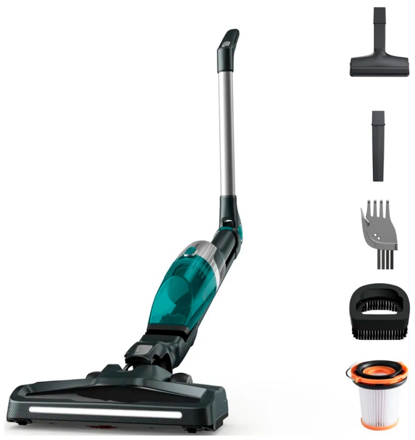 Беспроводной вертикальный пылесос Tefal Xtrem Compact Essential 2 в 1 (TY1239WO) фото 1