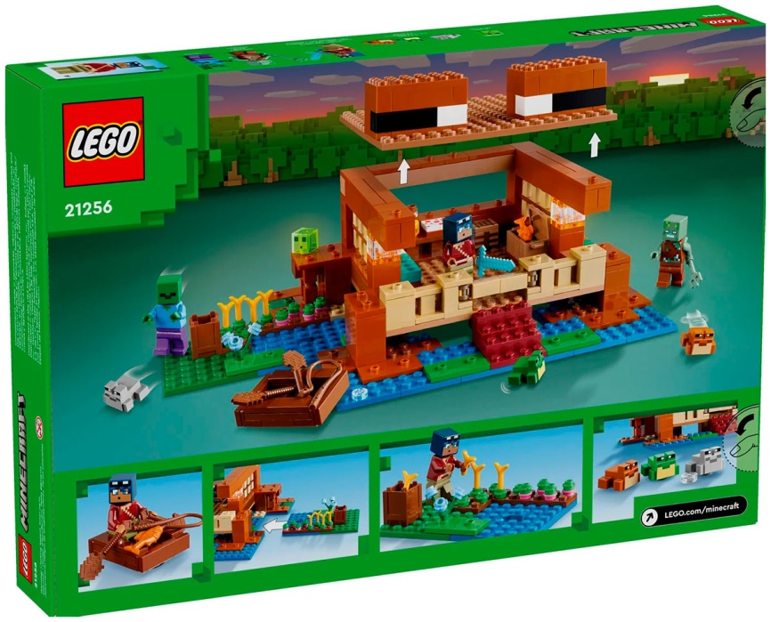 Конструктор Lego Minecraft, Лягушачий домик (21256) фото 10