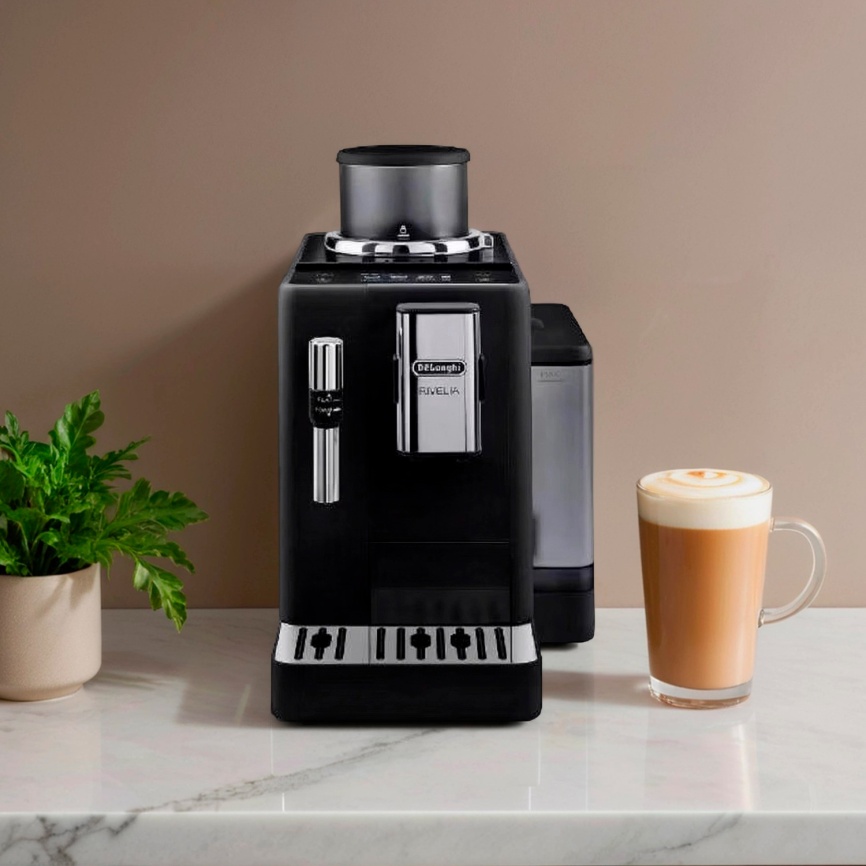 Кофемашина автоматическая De’Longhi EXAM440.35.B, 1450 Вт, 19 бар фото 5