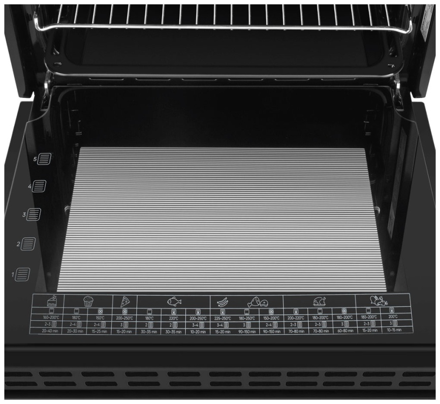 Электрический духовой шкаф Maunfeld AEOH60102S 59 см, 60 л гриль конвекция, серебристый фото 13