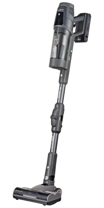 Пылесос вертикальный Polaris PVCS 6020 Cyclonic Way PRO WIFI IQ Home серый фото 2