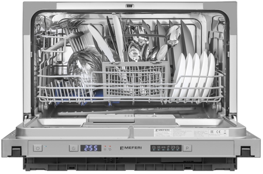 Встраиваемая посудомоечная машина Meferi MDW4563 COMPACT POWER фото 1