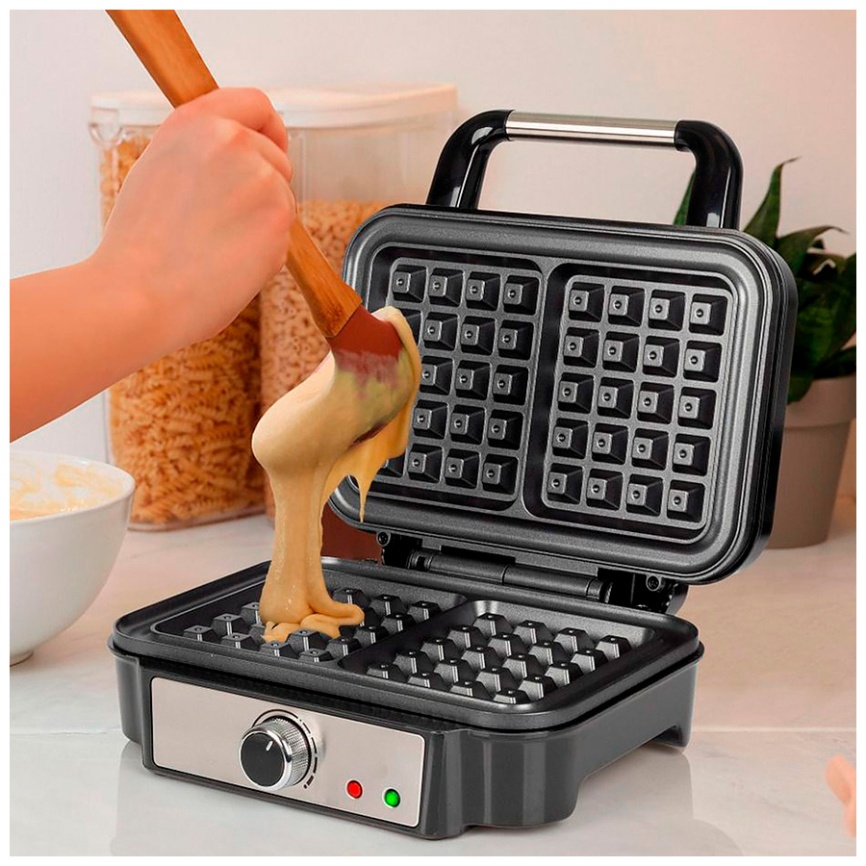 Вафельница Profi Cook PC-WA 1240 inox, термостат, быстрый нагрев фото 4