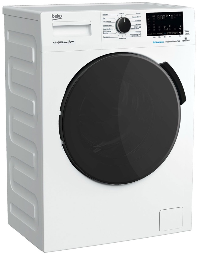 Стиральная машина Beko Стиральная машина Beko WSPE6H616W автомат 6,5 кг, 60 см, белый фото 3