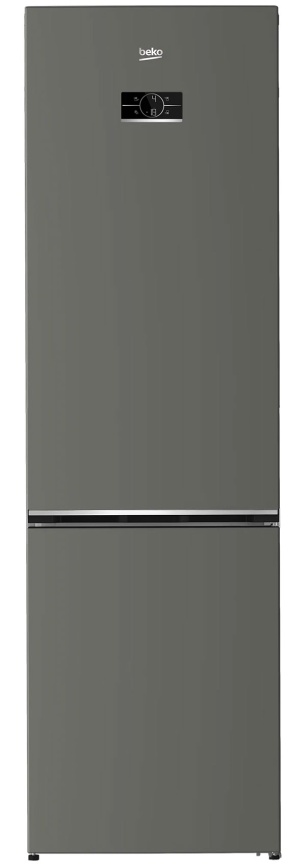 Двухкамерный холодильник Beko B3R0CNK402HG No frost, серый фото 1