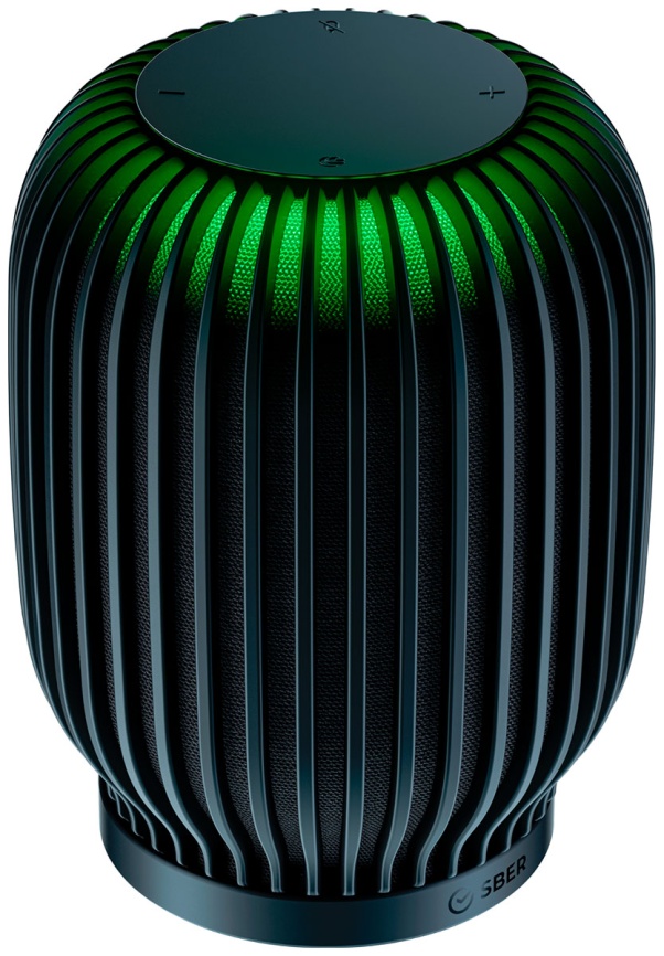 Акустическая система Sber SBDV-00090, мощность 40 Вт, операционная система StarOS, черный фото 1