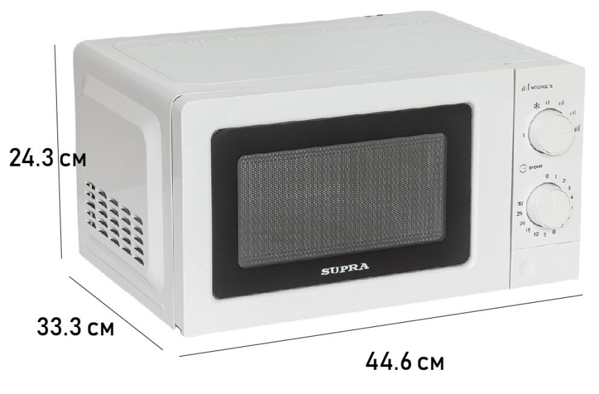 Микроволновая печь - СВЧ Supra 20MW61 фото 2