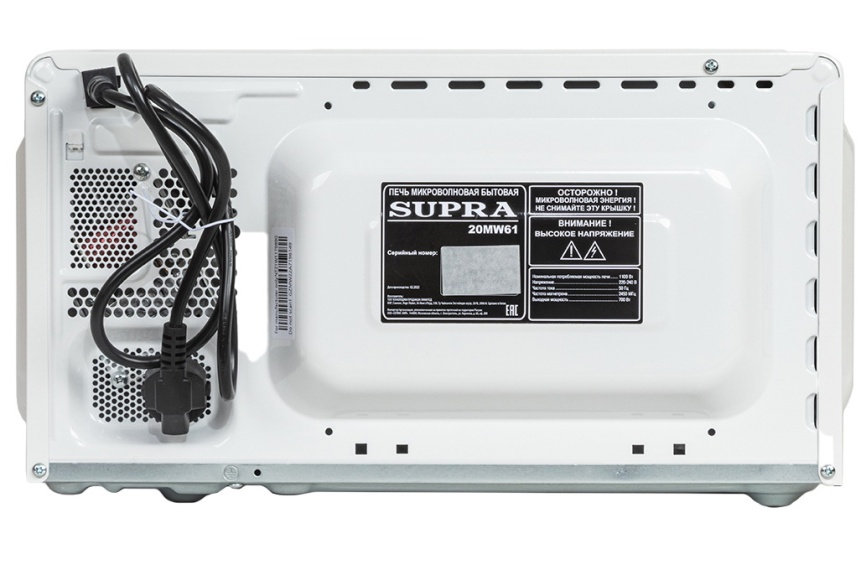Микроволновая печь - СВЧ Supra 20MW61 фото 7