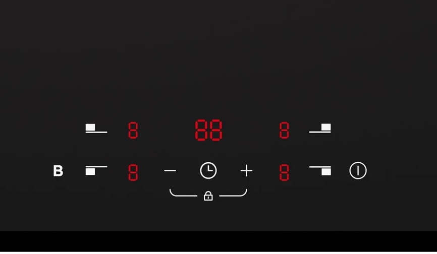 Электрическая варочная панель Haier HHY-Y64NPVB 59 см, 4 конфорки стеклокерамика, черный фото 2