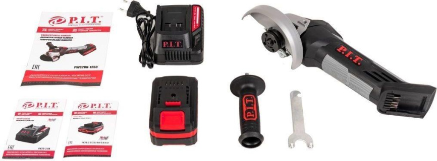 Углошлифовальная машина P.I.T. PWS20H-125C/1 фото 4