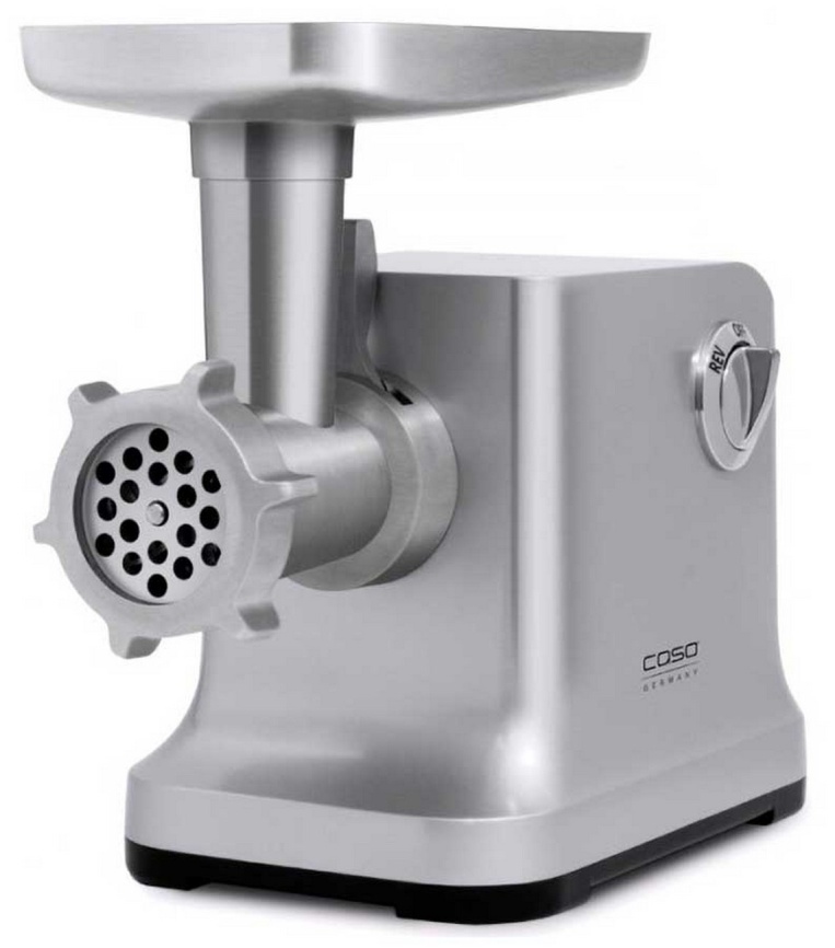 Мясорубка Caso FW 2000, 2 скорости, реверс, нержавеющая сталь фото 1