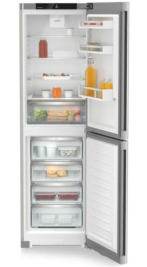 Двухкамерный холодильник Liebherr CNsfd 5704-22 001 No frost, серебристый фото 6