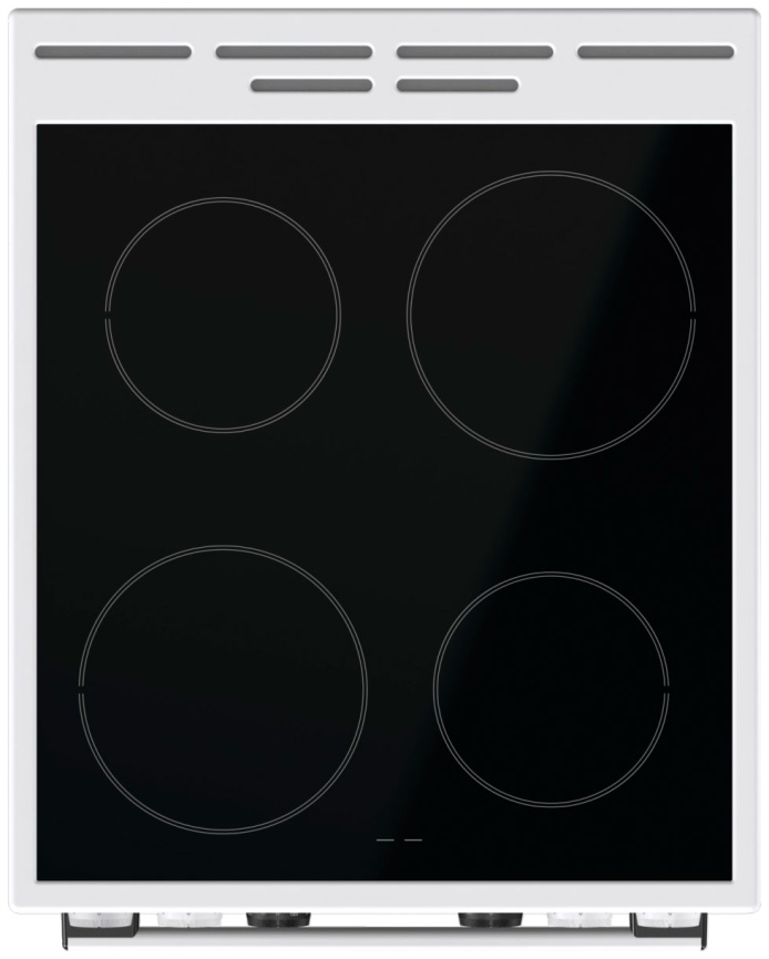 Электроплита Gorenje GEC5C61WG 50 см, 4 конфорки, белый фото 8