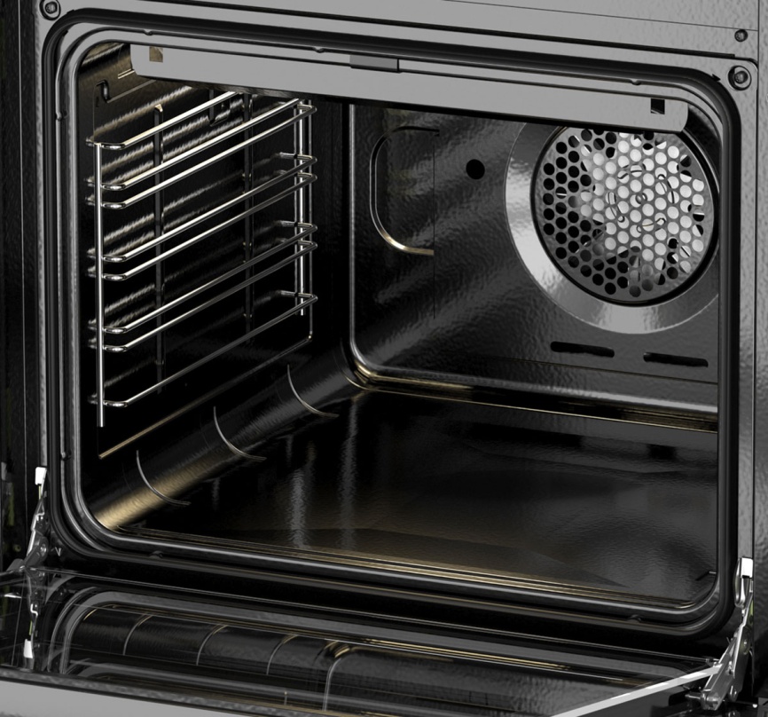 Электрический духовой шкаф Darina 0U5 BDE112 705 X 59 см, 65 л гриль конвекция, серебристый фото 9
