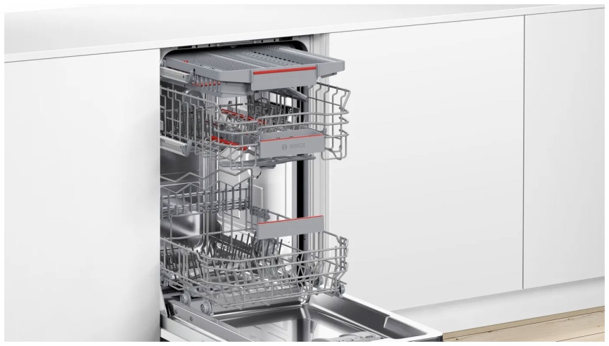 Встраиваемая посудомоечная машина Bosch SPV6EMX76Q, таймер, дисплей фото 6
