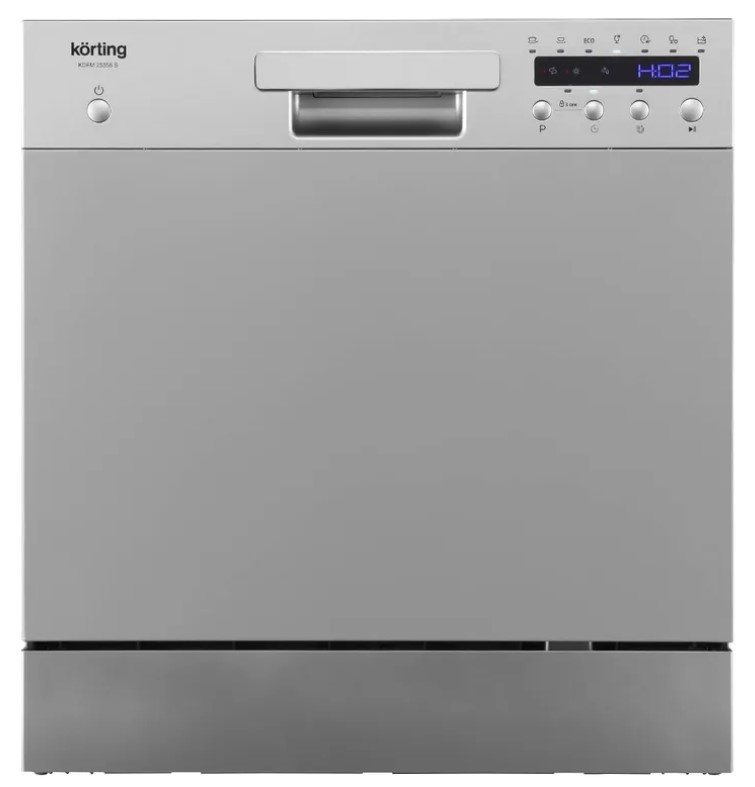Отдельностоящая компактная посудомоечная машина 55СМ KDFM 25358 S KORTING фото 2
