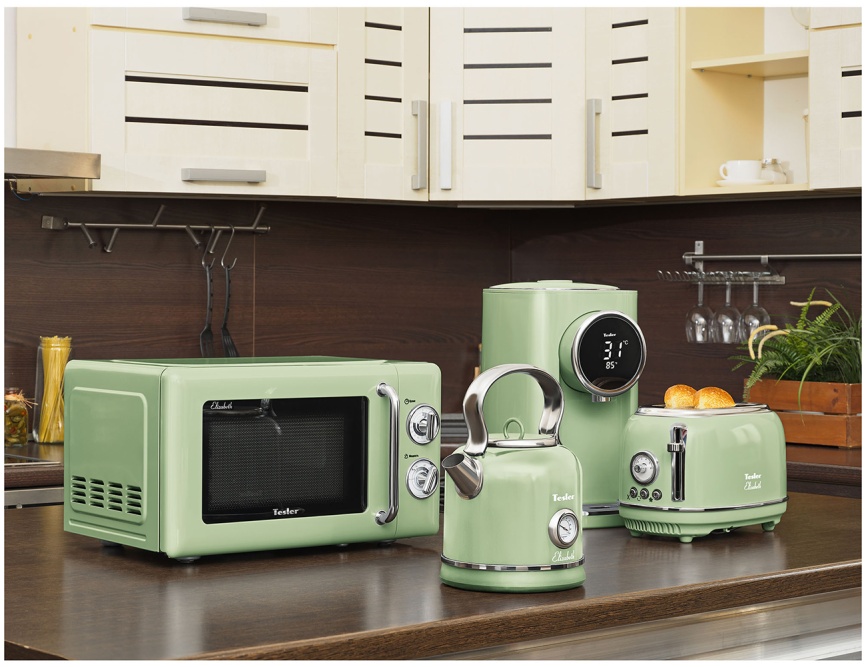 Микроволновая печь - СВЧ Tesler Elizabeth MM-2045 GREEN фото 8