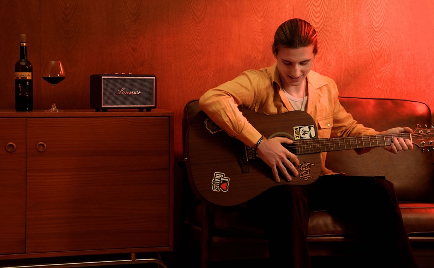 Портативная колонка Lonzuer Dream, черный фото 10