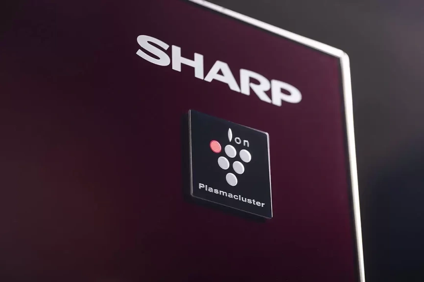 Многокамерный холодильник Sharp SJGX98PRD No frost, бордовый фото 12