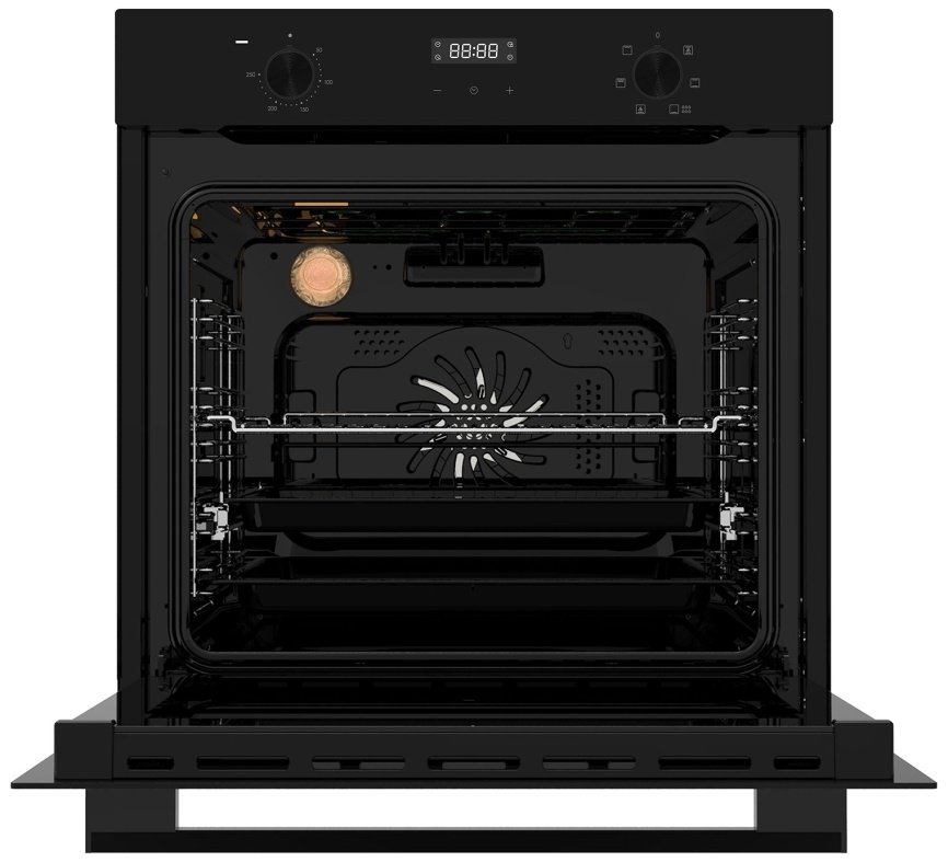 Электрический духовой шкаф Candy COXK06LNBB 59 см, 78 л, гриль и конвекция, черный фото 2