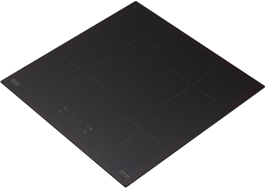Электрическая варочная панель De’Longhi PIN 62 RUS 60 см, 4 конфорки стеклокерамика, черный фото 7