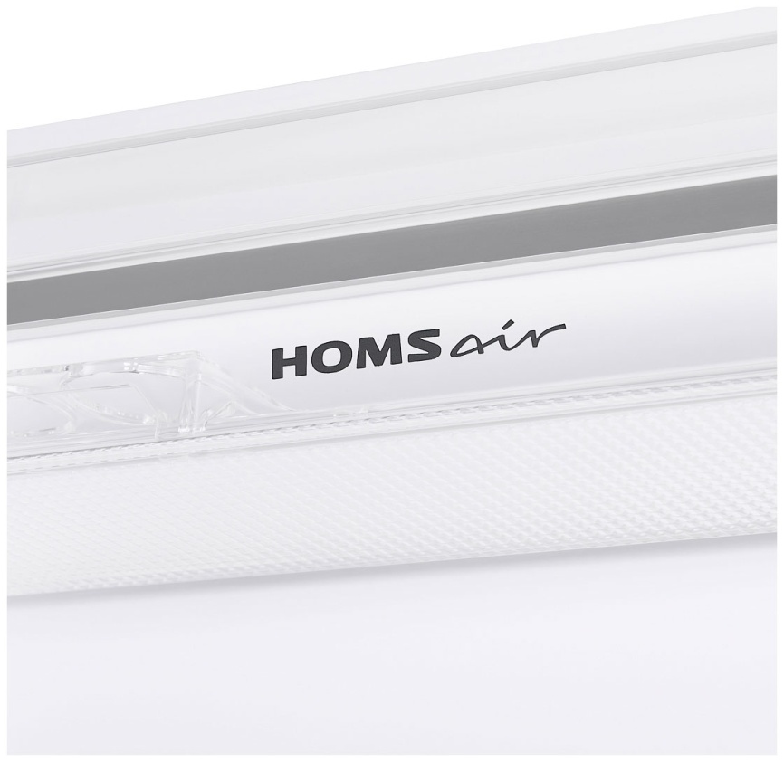 Встраиваемый двухкамерный холодильник Homsair FB177SW Inverter, белый фото 9