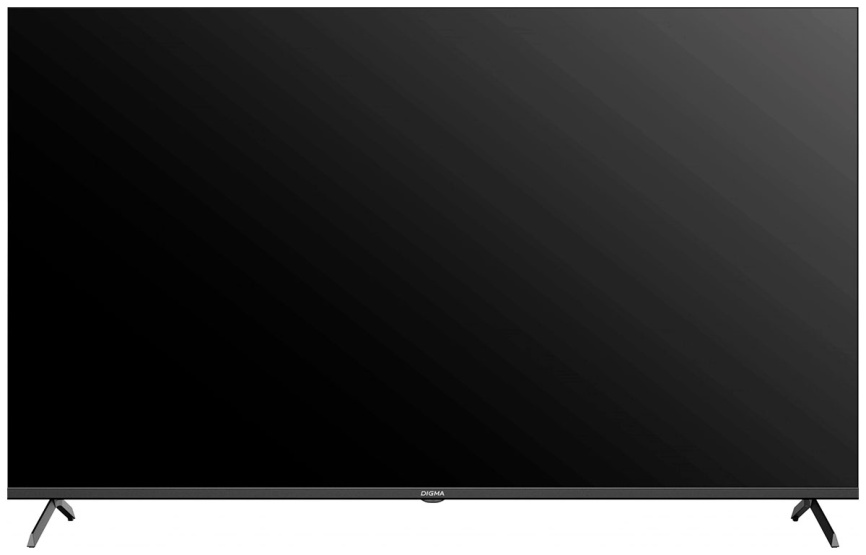Телевизор Digma DM-LED55UQB31, 55 дюймов, 4K Ultra HD, смарт ТВ, Google TV, черный фото 1