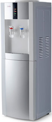 Кулер для воды AEL LС-AEL-47b white/silver с холодильником фото 3