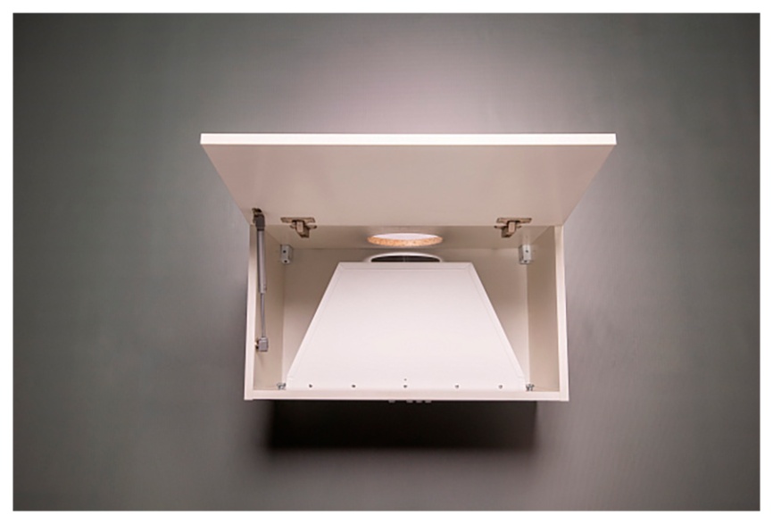 Вытяжка Elikor Flat 52П-650-К3Д, врезной блок, топленое молоко фото 4