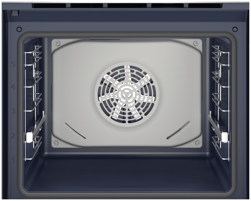 Электрический духовой шкаф Grundig GEBM11300XC 59 см, 72 л гриль конвекция, серебристый фото 2